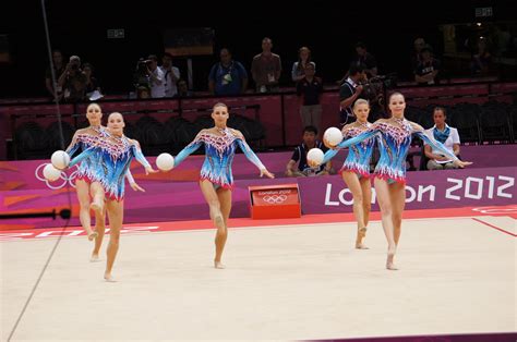 File:London 2012 Rhythmic Gymnastics - Team Belarus.jpg - Wikipedia, the free encyclopedia