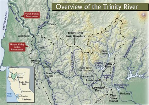 Trinity River Map