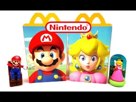 2017 McDONALD'S NINTENDO SUPER MARIO HAPPY MEAL BOX WORLD SET 12 HAPPY MEAL KIDS TOYS JAPAN ...