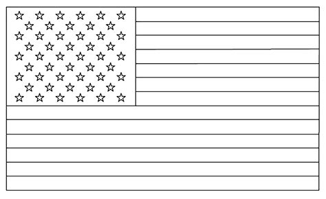 United States Flag Coloring Pages Printable - Printable Word Searches