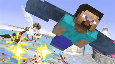 Super Smash Bros. Ultimate – Minecraft’s Steve and Alex Now Available