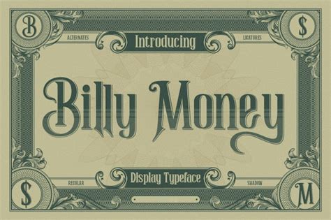 Billy Money Font | Free Download on Freepik