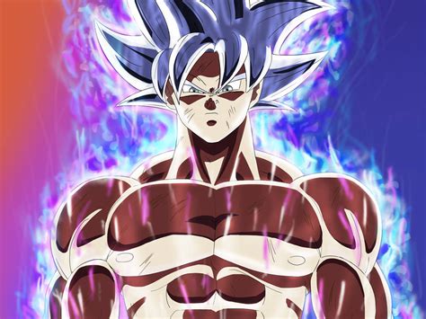 Goku ultra instinct mastered by DragauneBauleZaide on DeviantArt