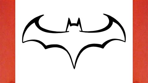 HOW TO DRAW THE BATMAN LOGO | Social Useful Stuff - Handy Tips