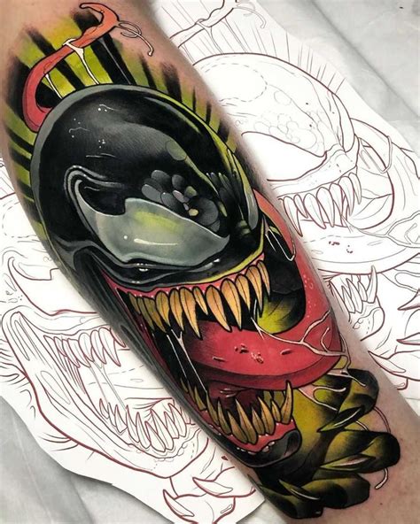 Pin on TaTtoO’s in 2024 | Marvel tattoos, Tattoo style drawings, Venom ...