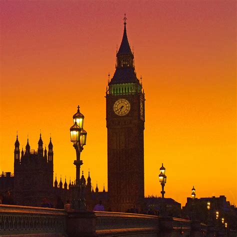 Big Ben Sunset Photograph by Michael Walsh - Pixels