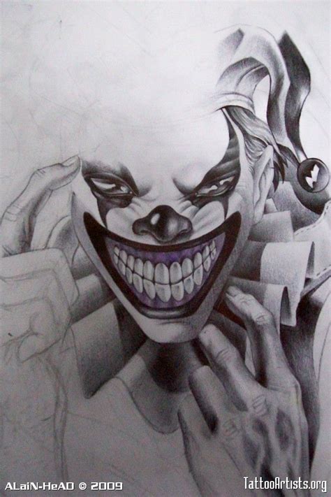 36 best Evil Face Tattoo Drawings images on Pinterest | Face tattoos ...