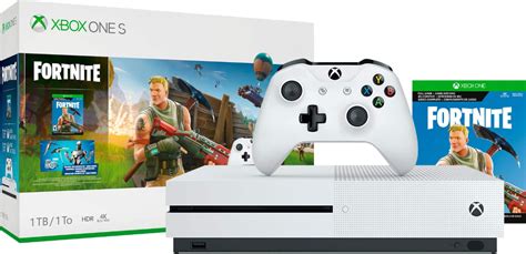 Microsoft Xbox One S 1TB Fortnite Bundle with 4K Ultra HD Blu-ray 234-00703 - Best Buy