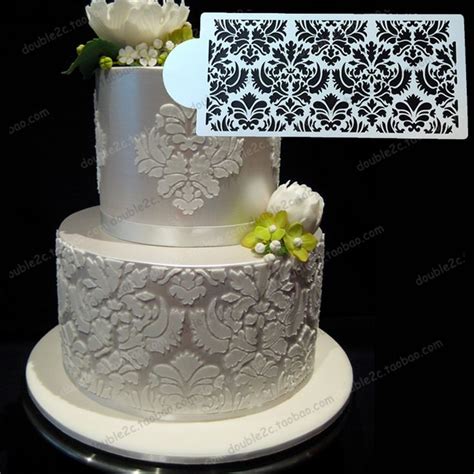 mould texturing Picture - More Detailed Picture about Wedding cake stencil,12.6"x6.1"(32x15.4cm ...