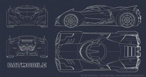 Telltale Batmobile Blueprints by Ravendeviant | Batmobile, Batman batmobile, Batman redesign