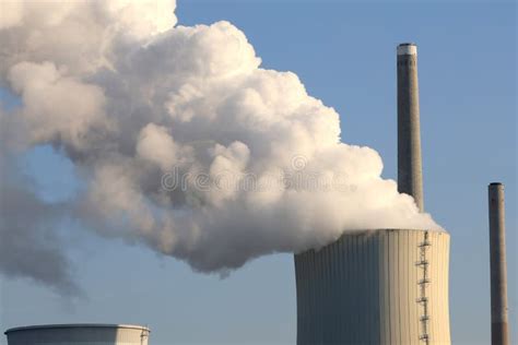 Pollution from Coal Power Plant Stock Image - Image of machine, europe: 268848283