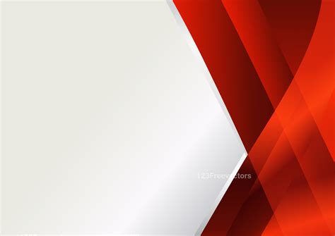 Red Blank Business Card background Vector