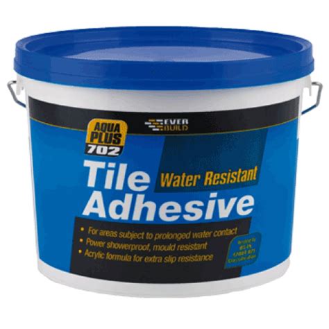 Waterproof Tile Adhesive 10ltr (16kg) Ref RES10