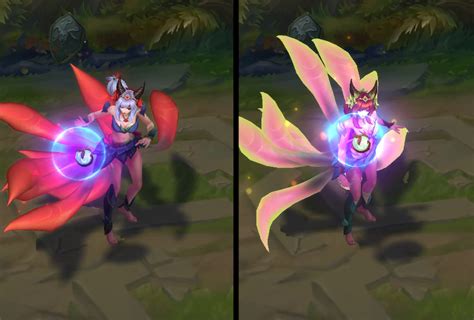 Elderwood Ahri Chroma skin - League of Legends skin