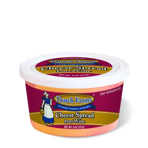 Port Wine Cheese Spread - Dutch Farms