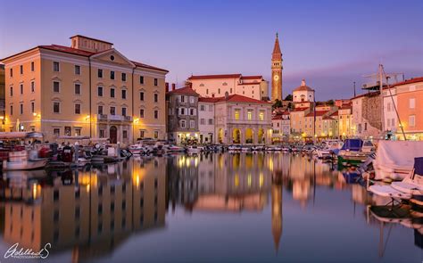 Piran Harbour, Slovenia