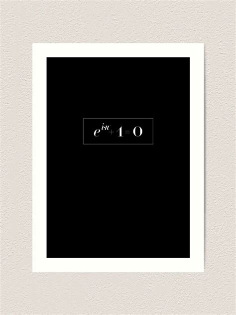 "Euler's identity" Art Print for Sale by 7115 | Redbubble