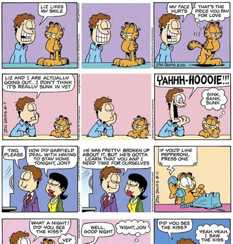 Welcome: Garfield Comic Strip ~ Garfield, Liz & Me