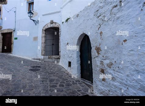 Ibiza old town Stock Photo - Alamy