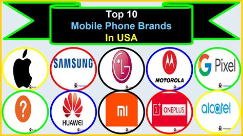 Top 10 Mobile Phone Brands in USA - Most Selling Smartphones