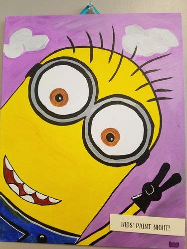 Video- PAINT A MINION