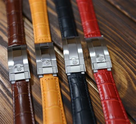 Rolex watch strap Rolex Daytona Leather Alligator Band | Etsy