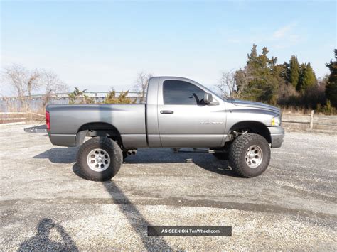 Lifted 2005 Dodge Ram 1500 Hemi Sport Standard Cab Pickup 2 - Door 5. 7l