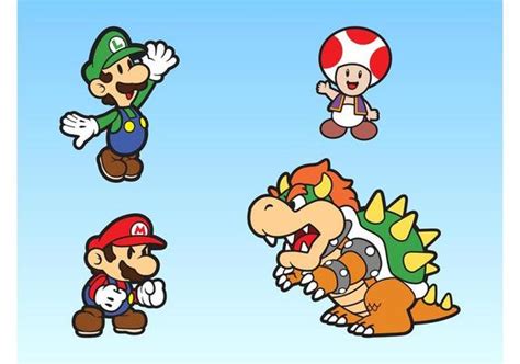 Mario 8 Bit Vector Art, Icons, and Graphics for Free Download