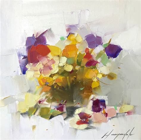 Pansy Flower Painting at PaintingValley.com | Explore collection of Pansy Flower Painting