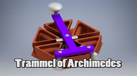 Trammel of Archimedes Animation | Animation, Music print, 3d printing