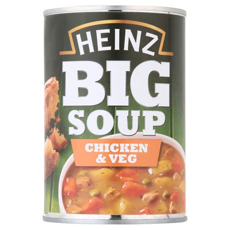 Heinz Big Soup Chicken & Veg 400g by British Store Online