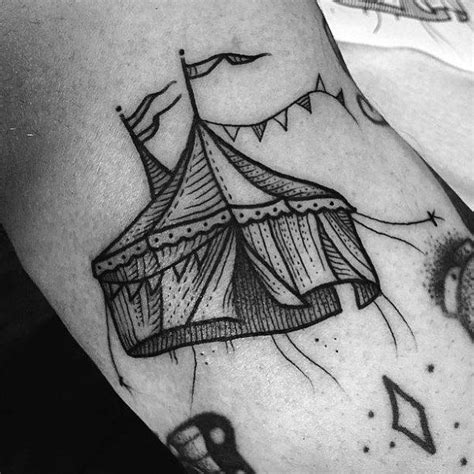 60 Circus Tattoos For Men - Entertaining Design Ideas