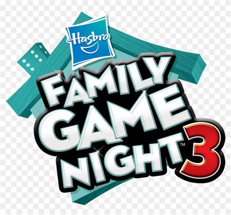 Clipart Family Game Night - Hasbro Family Game Night 3 Logo - Free Transparent PNG Clipart ...