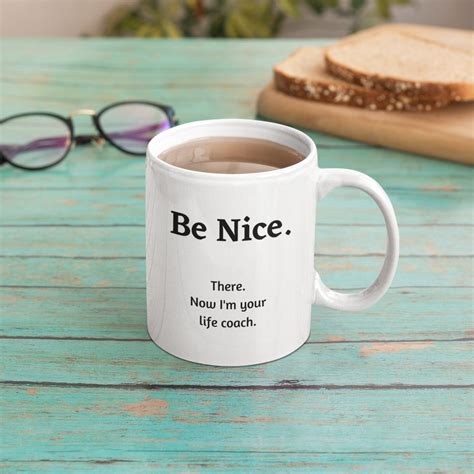 Funny Quote Gift Mug Cup of Coffee Gift Funny Caption Birthday - Etsy