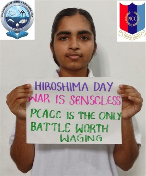 Hiroshima Day – India NCC