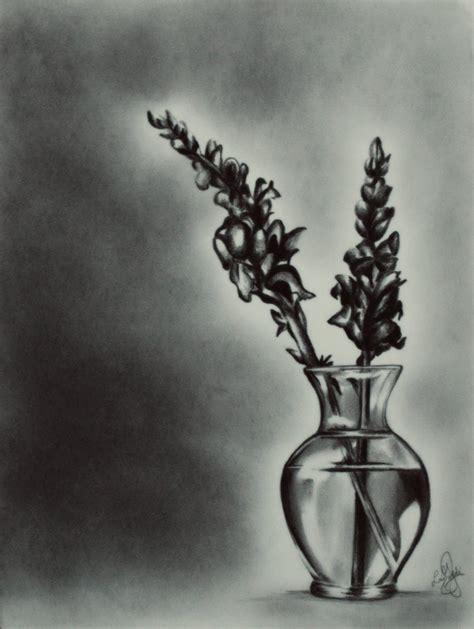 Vase Pencil Sketch at PaintingValley.com | Explore collection of Vase ...