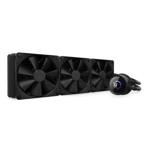 NZXT Kraken 360-360mm AIO CPU Liquid Cooler - Customizable 1.54"" Square LCD Display for Images ...