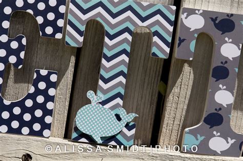 Custom Nursery Wooden Letters Nursery Decor Baby Nautical - Etsy