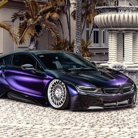 Custom Forge, Ferrari, Bmw I8, Forged Wheels, Vossen, Bimmer, Car Wallpapers, Sports Car, Purple