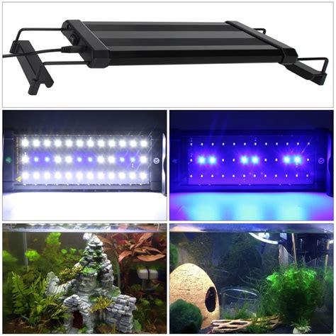 Europe Plug Aquarium Light LED Fish Tank light Fish Aquatic Decor Clip ...