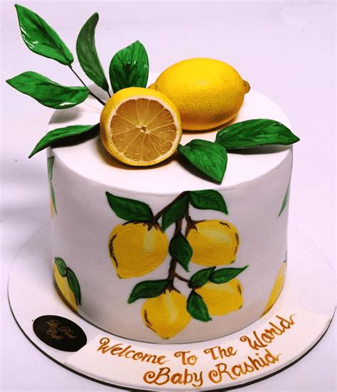 Lemon Slice Birthday Cake Ideas Images (Pictures)