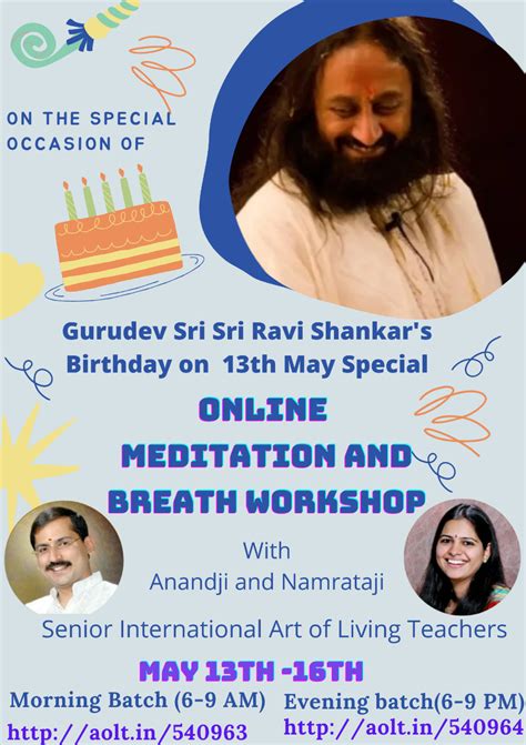 SUDARSHAN KRIYA-Online Meditation and Breath Workshop with ANANDJI and NAMRATAJI