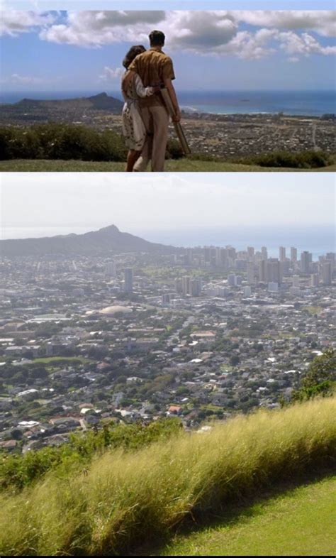 Blue Hawaii, film scenes. Then and Now - Elvis never left