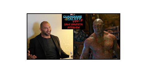 Dave Bautista Guardians of the Galaxy Vol 2 Interview - Man Behind Drax