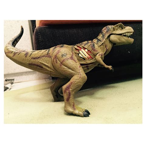 Rare Hasbro Jurassic Park 3 III Dinosaurs Tyrannosaurus Rex T-rex Huge Figure Toy Collector's ...