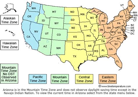 Maps Of Us Time Zones - Gerry Juditha