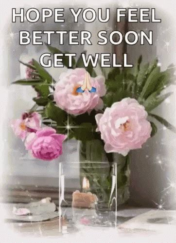 Flowers Hope You Feel Better GIF - Flowers HopeYouFeelBetter GetWellSoon - Discover & Share GIFs