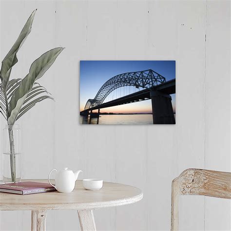 Hernando Desoto Bridge over the Mississippi River, Memphis Wall Art, Canvas Prints, Framed ...