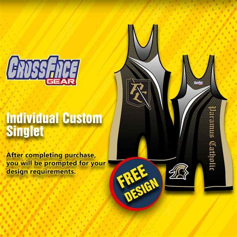 Custom Full Sublimated Singlet – crossfaceGEAR