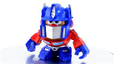 Hasbro Mr Potato Head Mixable Mashable Heroes as Optimus Prime Video Review | Pixel-Dan.com